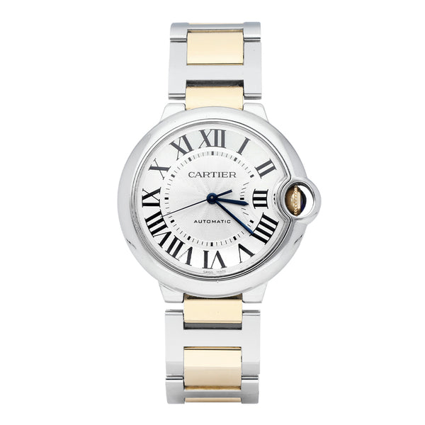 Reloj Cartier unisex modelo Ballon Bleu vistas oro amarillo 18 kilates.