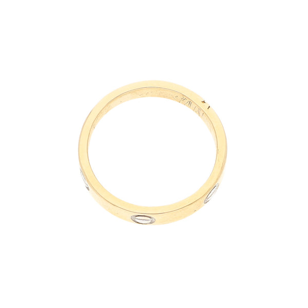 Argolla diseño especial en oro amarillo 14 kilates.