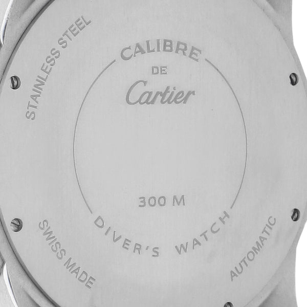 Reloj Cartier para caballero modelo Calibre de Cartier Diver bisel en oro rosa 18 kilates.