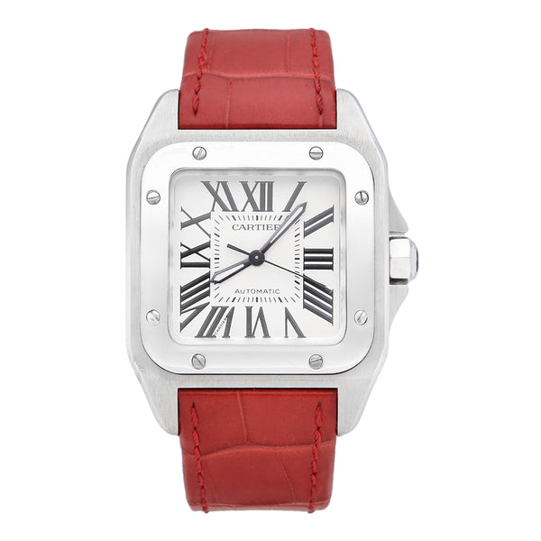 Reloj Cartier para dama modelo Santos 100.