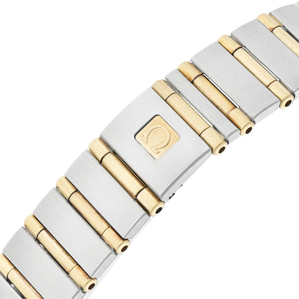 Reloj Omega para dama modelo Constellation vistas oro amarillo 18 kilates.