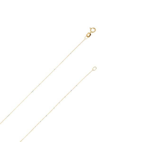 Juego de gargantilla eslabón cuadrado cruzado con dije diseño especial motivo flor con sintéticos y broqueles motivo infinito en oro dos tonos 14 kilates.