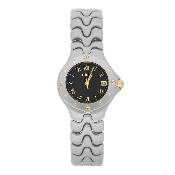 Reloj Ebel para dama modelo Sportwave vistas en oro amarillo 18 kilates.