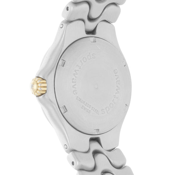 Reloj Ebel para dama modelo Sportwave vistas en oro amarillo 18 kilates.