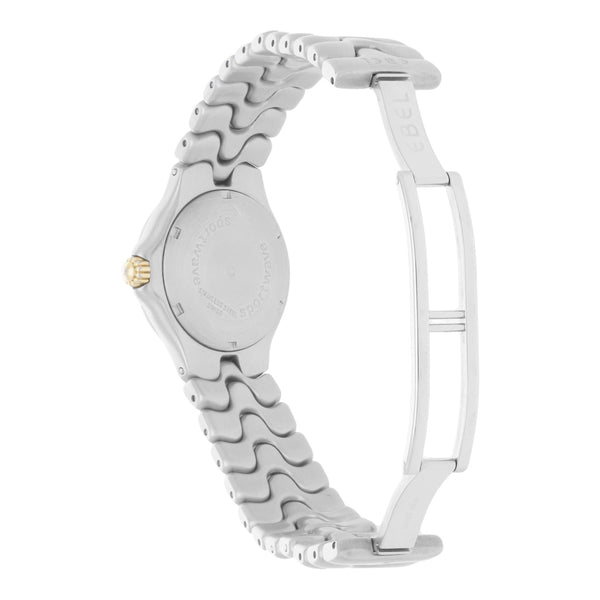 Reloj Ebel para dama modelo Sportwave vistas en oro amarillo 18 kilates.