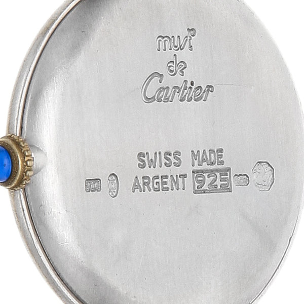 Reloj Cartier para dama modelo Must Vendôme.