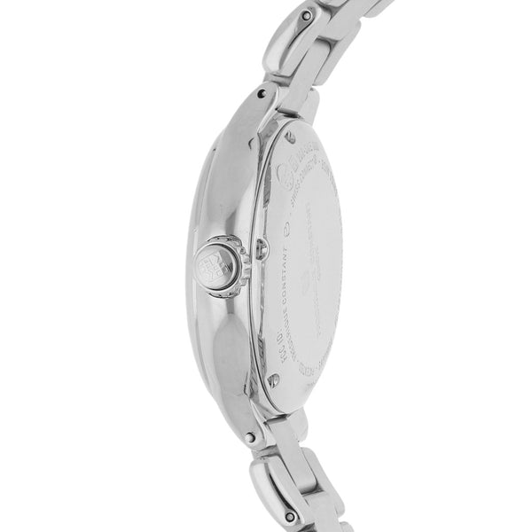 Reloj Frederique Constant para dama en acero anoxidable.