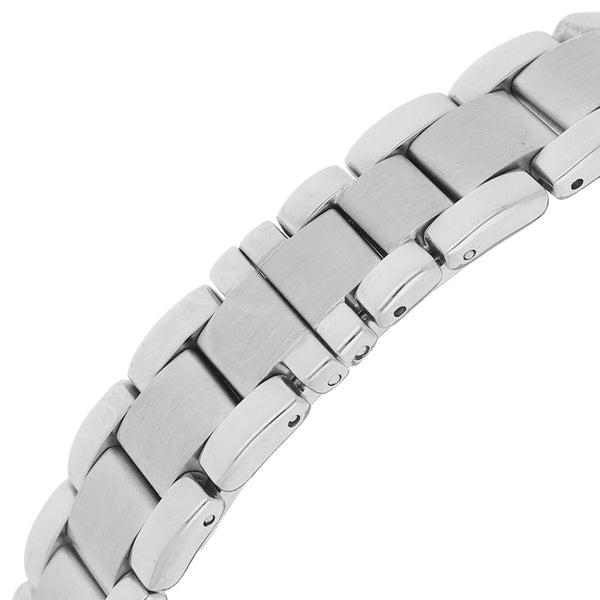 Reloj Frederique Constant para dama en acero anoxidable.