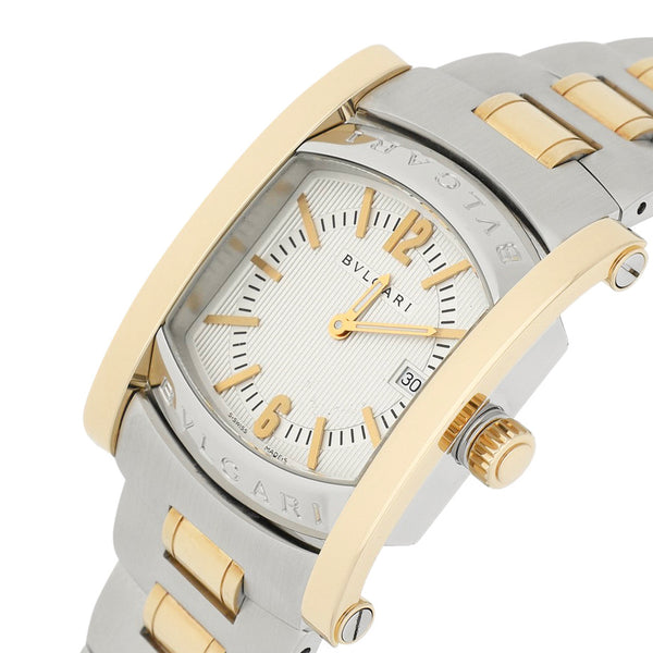 Reloj Bvlgari para caballero modelo Assioma vistas en oro amarillo 18 kilates.