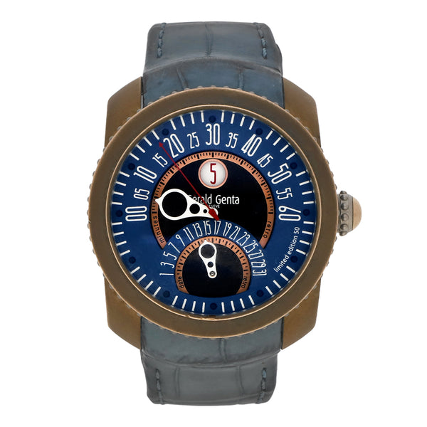 Reloj Gerald Genta para caballero modelo Gefica Safari.
