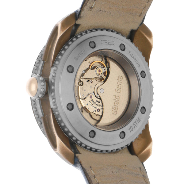 Reloj Gerald Genta para caballero modelo Gefica Safari.