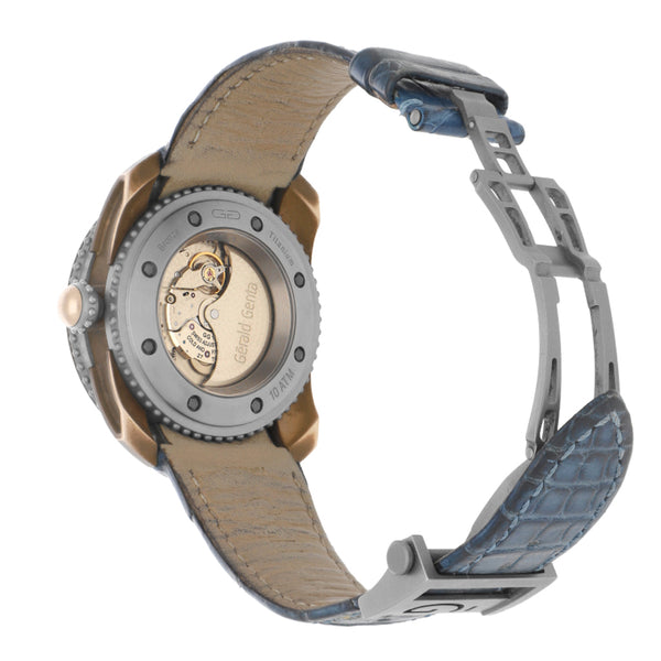 Reloj Gerald Genta para caballero modelo Gefica Safari.