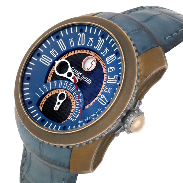 Reloj Gerald Genta para caballero modelo Gefica Safari.