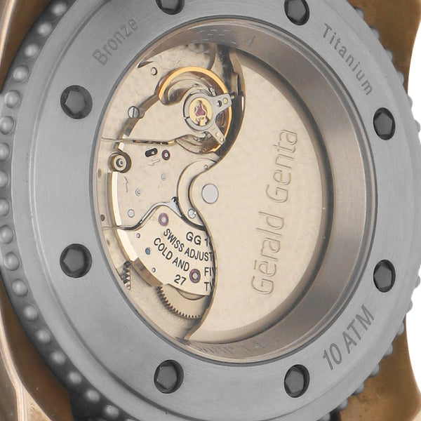 Reloj Gerald Genta para caballero modelo Gefica Safari.