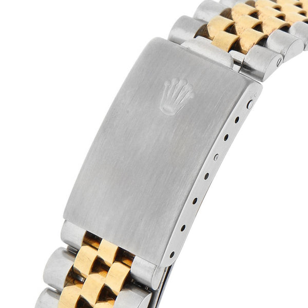 Reloj Rolex para caballero modelo Oyster Perpetual DateJust vistas en oro amarillo 18 kilates.