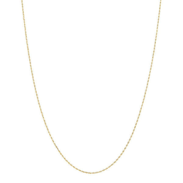 Collar eslabón torzal en oro amarillo 14 kilates.