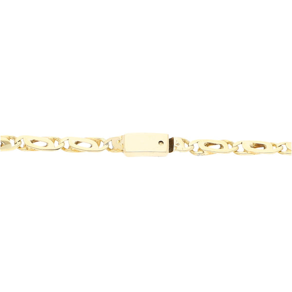 Esclava nudo egipcio en oro amarillo 14 kilates.