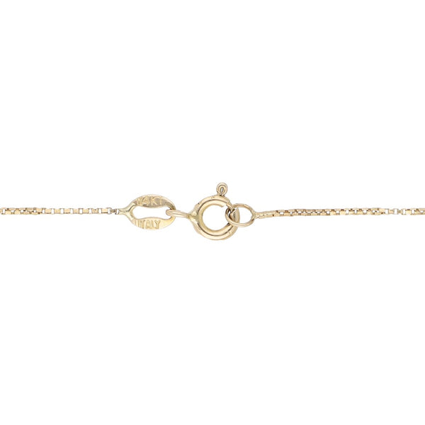 Pulsera eslabón cuadrado cruzado con aplicaciones motivo esferas en oro tres tonos 14 kilates.