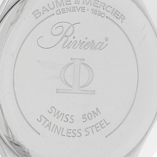 Reloj Buame & Mercier para dama modelo Riviera.