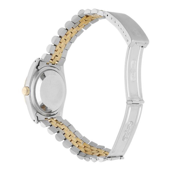 Reloj Rolex para caballero/unisex modelo Oyster Perpetual DateJust vistas oro amarillo 18 kilates.