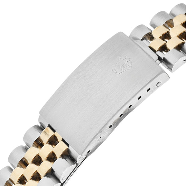 Reloj Rolex para caballero/unisex modelo Oyster Perpetual DateJust vistas oro amarillo 18 kilates.
