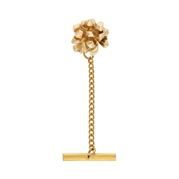 Pin labrado en oro amarillo 14 kilates.
