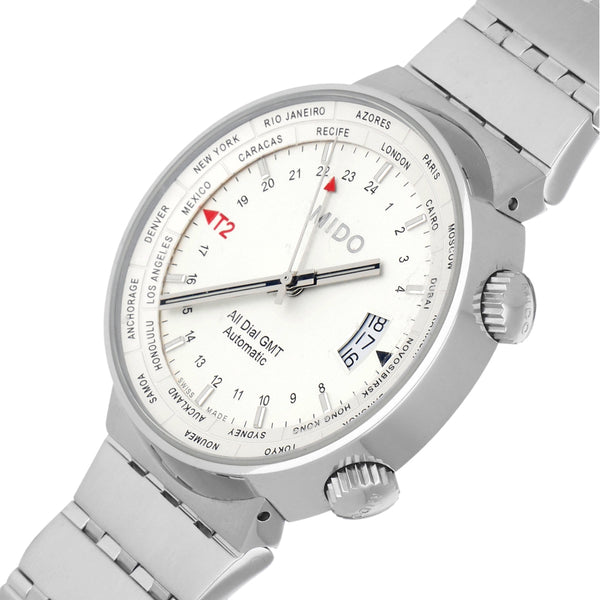 Reloj Mido para caballero modelo All Dial GMT.