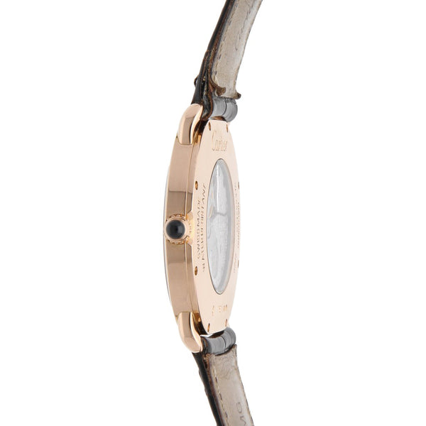 Reloj Cartier para Caballero / Unisex modelo Ronde Louis Cartier Caja y Broche en oro rosa 18 kilates.