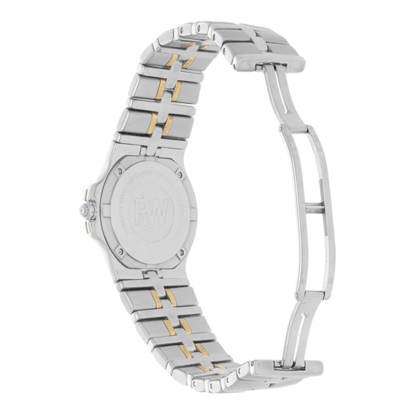 Reloj Raymond Weil para caballero modelo Parsifal vistas oro amarillo 18 kilates.