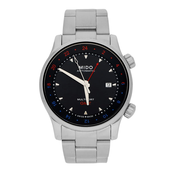 Reloj Mido para caballero modelo Multifort GMT.