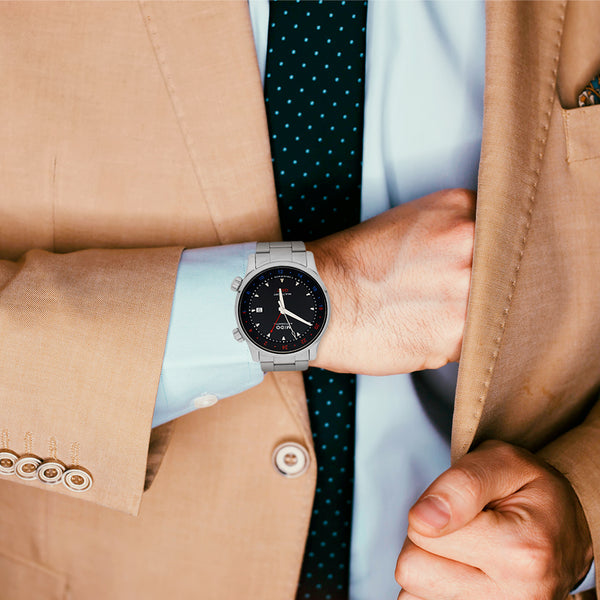 Reloj Mido para caballero modelo Multifort GMT.