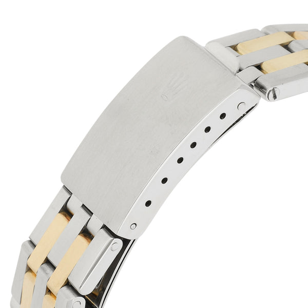 Reloj Rolex para caballero modelo Oyster Perpetual DateJust vistas oro amarillo 18 kilates.