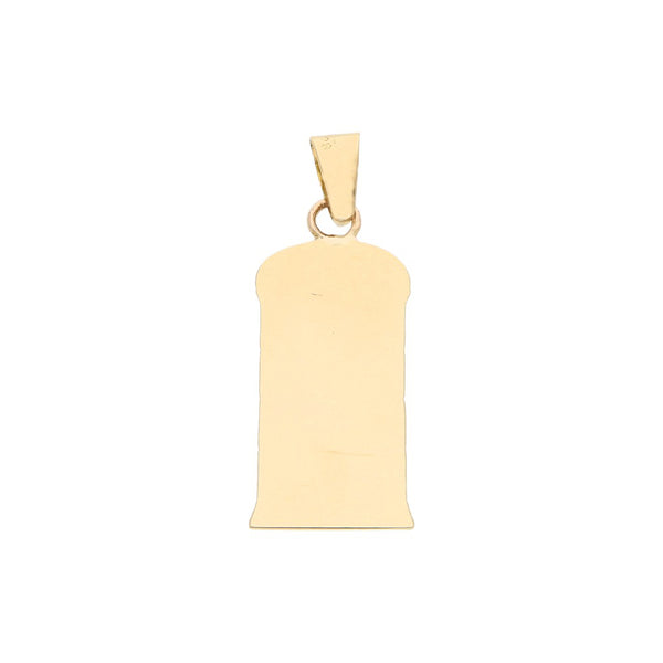 Dije diseño especial motivo elefantes en oro amarillo 14 kilates.