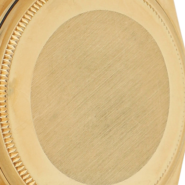 Reloj Rolex para caballero modelo Oyster Perpetual Day-Date en oro amarillo 18 kilates.