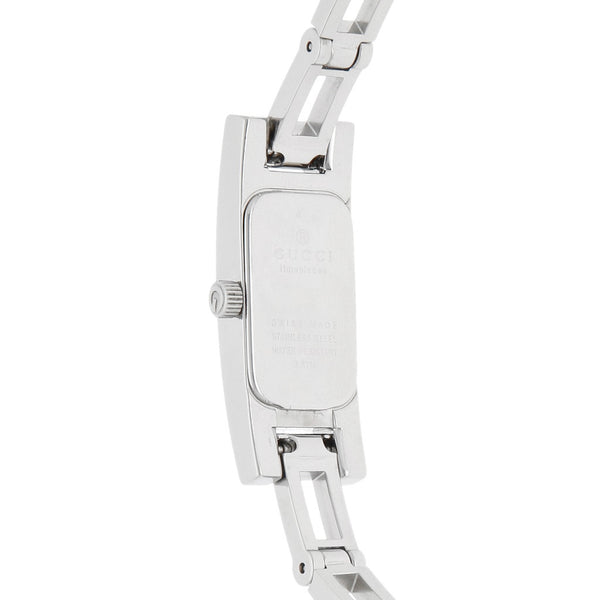 Reloj Gucci para dama en acero inoxidable.