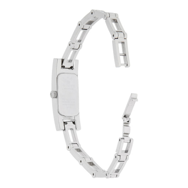 Reloj Gucci para dama en acero inoxidable.