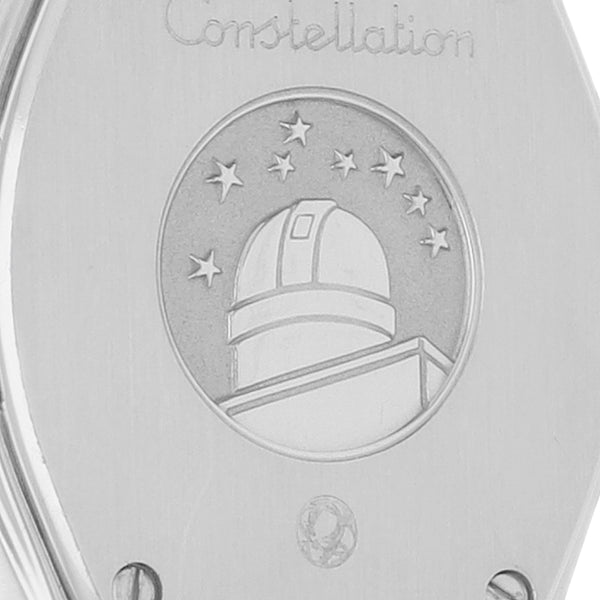 Reloj Omega para dama modelo Constellation vistas en oro rosa 18 kilates.