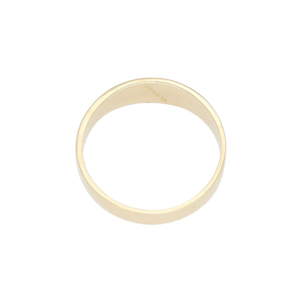 Anillo diseño especial motivos de la suerte en oro amarillo 12 kilates.
