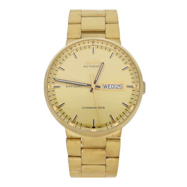 Reloj Mido para caballero modelo Commander Datoday.