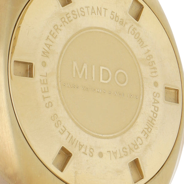 Reloj Mido para caballero modelo Commander Datoday.