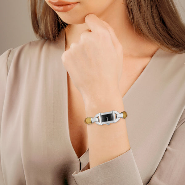 Reloj Gucci para dama modelo Bamboo.