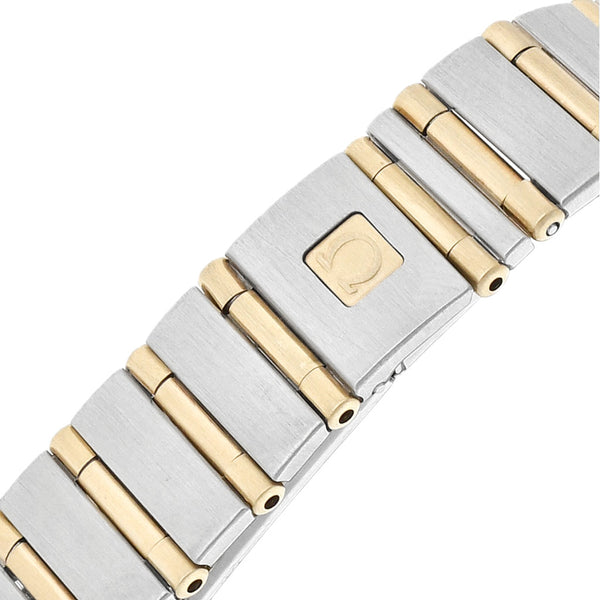 Reloj Omega para dama modelo Constellation vistas en oro amarillo 18 kilates.