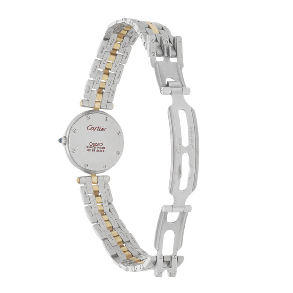 Reloj Cartier para dama modelo Phantére vistas oro amarillo 18 kilates.