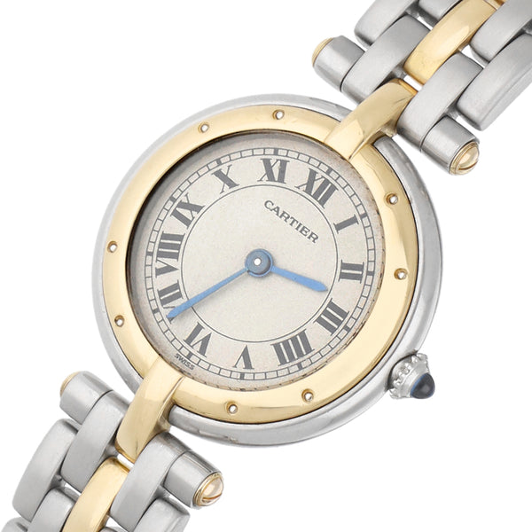Reloj Cartier para dama modelo Phantére vistas oro amarillo 18 kilates.