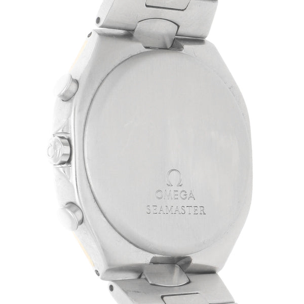 Reloj Omega para caballero modelo Seamaster Polaris vistas en oro amarillo 18 kilates.