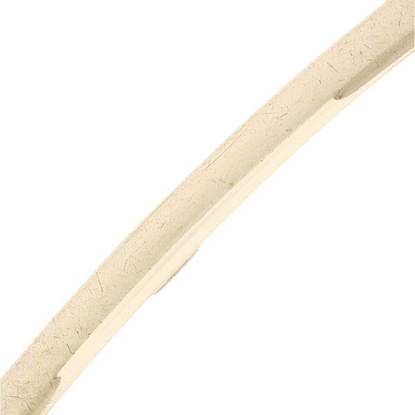 Pulsera de arillo laminada en oro amarillo 14 kilates.