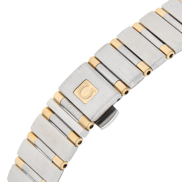 Reloj Omega para dama modelo Constellation vistas en oro amarillo 18 kilates.