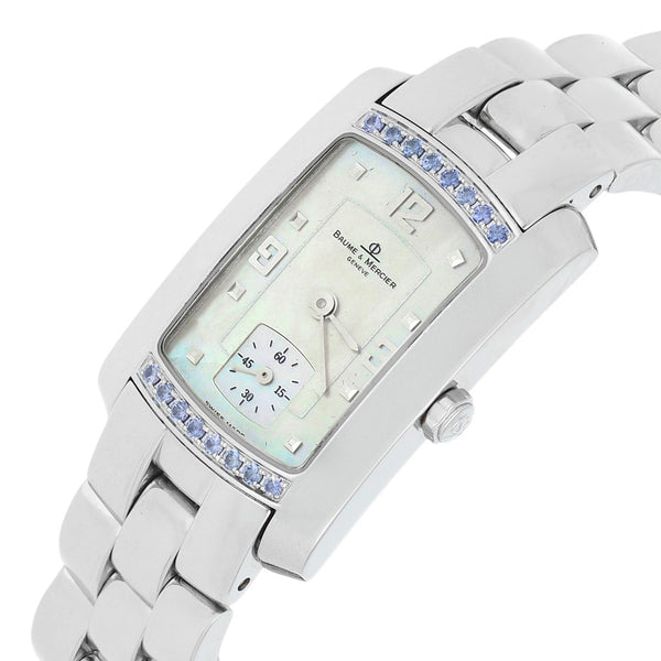 Reloj Baume & Mercier para dama modelo Hampton.