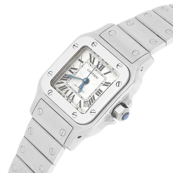 Reloj Cartier para dama modelo Santos Galbée.