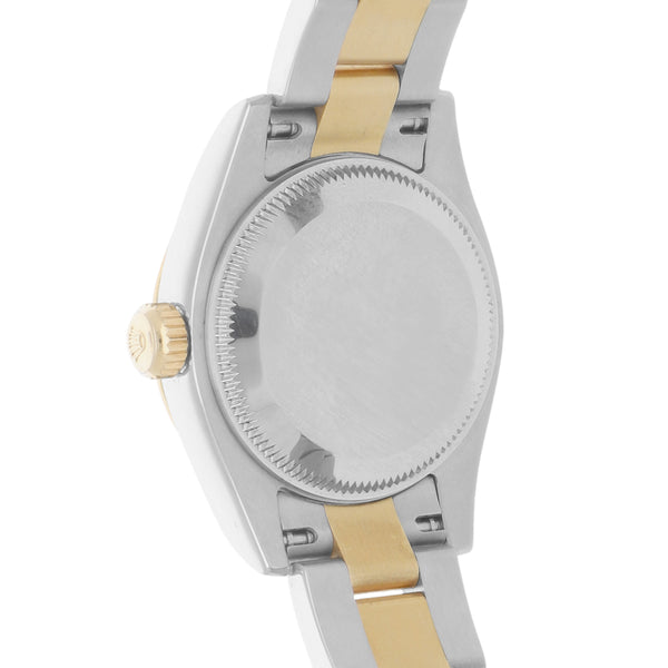 Reloj Rolex para dama Oyster Perpetual DateJust vistas en oro amarillo 18 kilates.